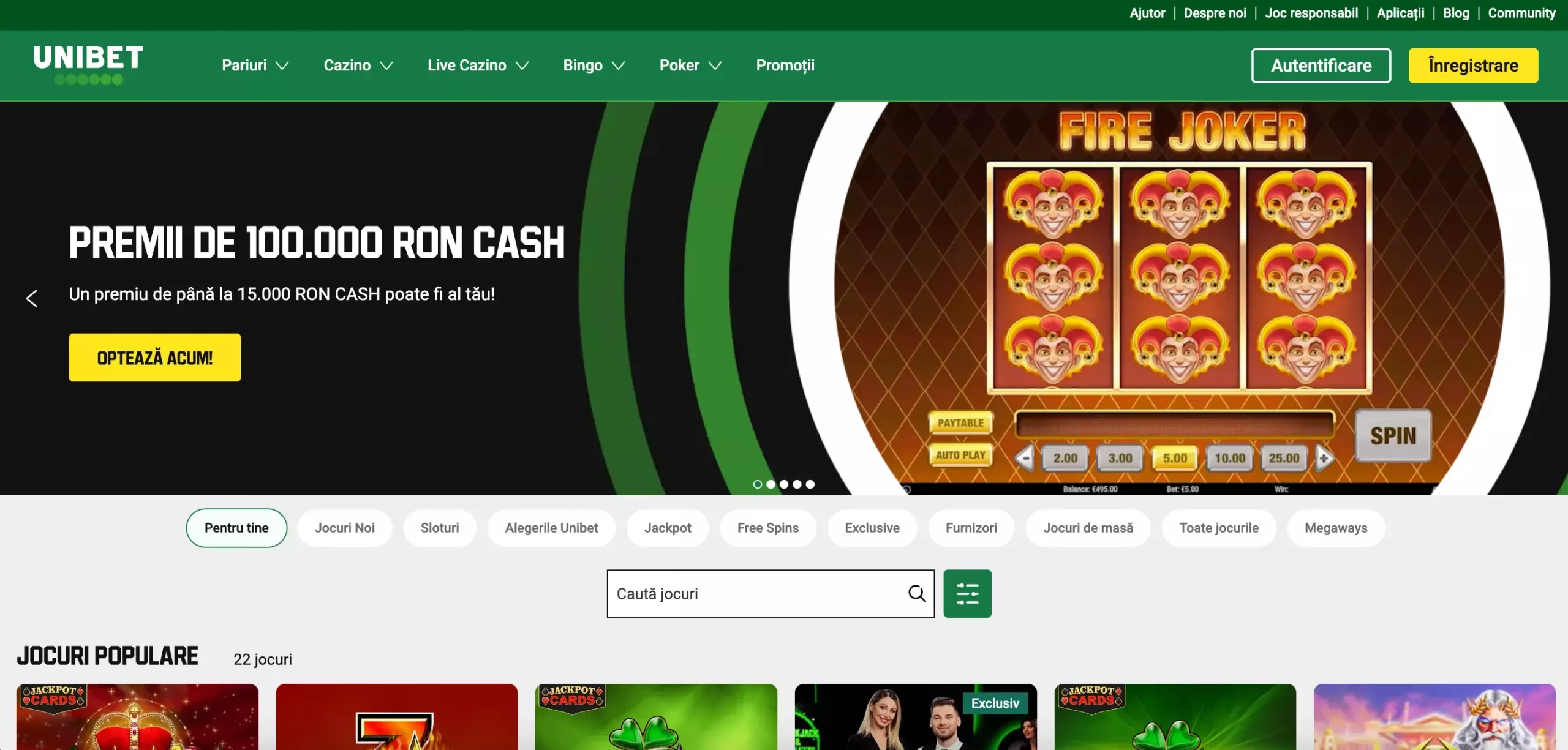 Κατέβασε Unibet