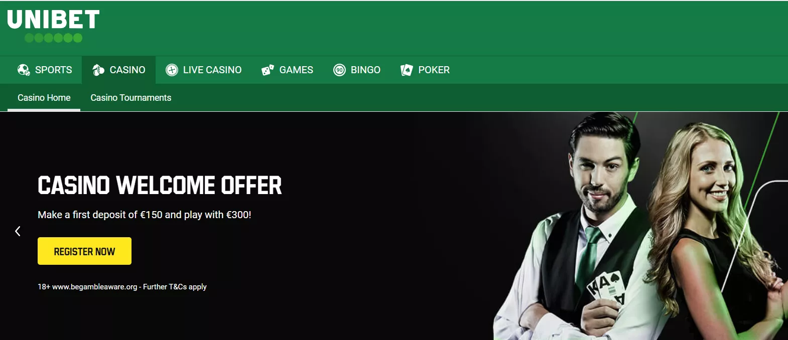 Unibet залози
