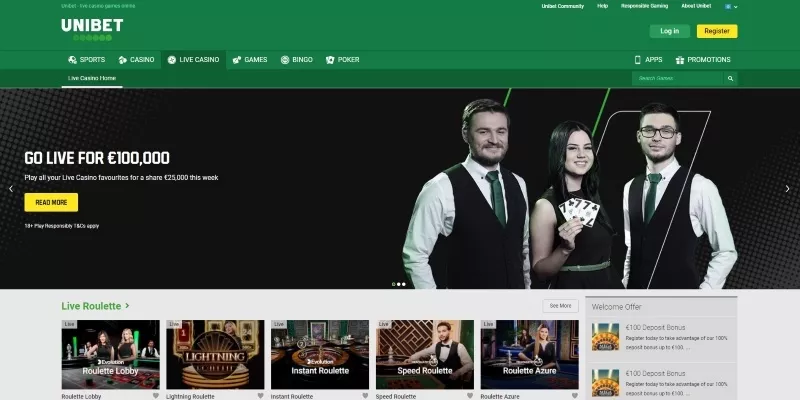 SAŅEM BONUSU - Unibet kazino - UniBet | 5